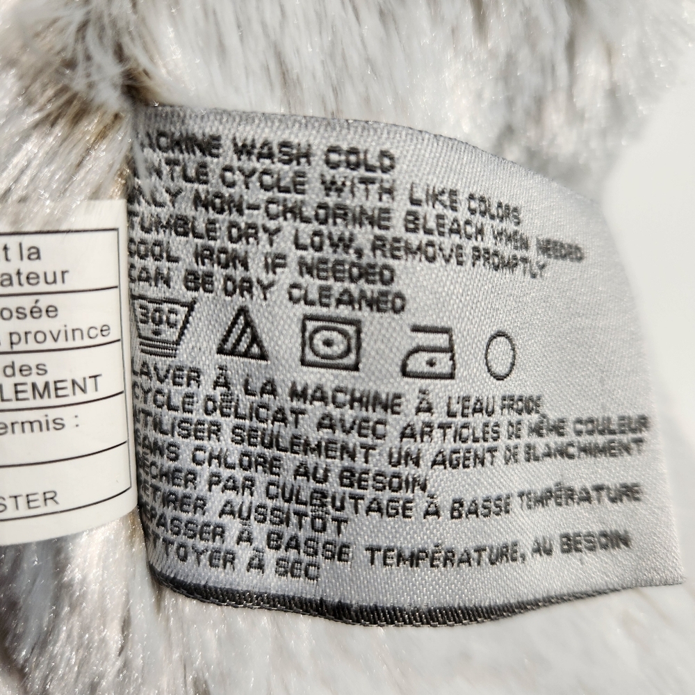 Weatherproof Quilted Bone-coloured  Beige Women's Faux Fur Lined Vest (L) - Picture 16 of 16